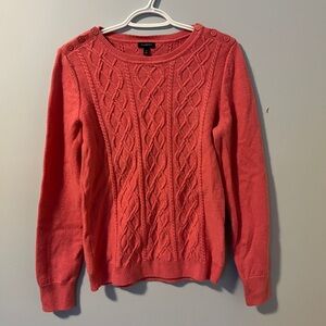 Talbots Cable Knit Lambswool blend Sweater